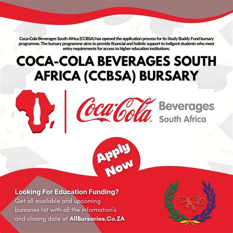 Coca-Cola Beverages South Africa (CCBSA) Bursary 2024