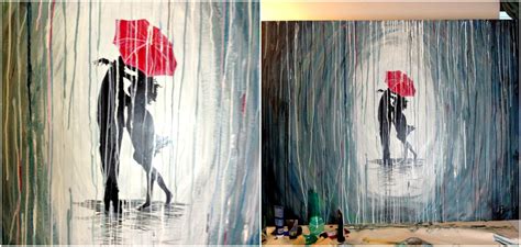 rainy day painting tutorial - Doretha Lister