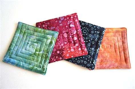 Quilted Drink Coaster Patterns – Free Quilt Patterns