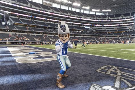 Rowdy, an ever-smiling buckaroo, has been the official mascot of the Dallas Cowboys of the ...