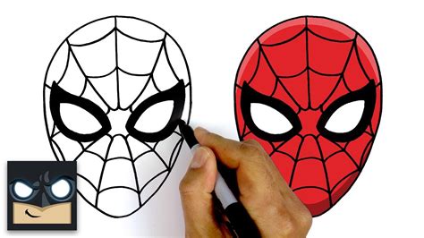 How To Draw Spider-Man | Step By Step Tutorial - YouTube