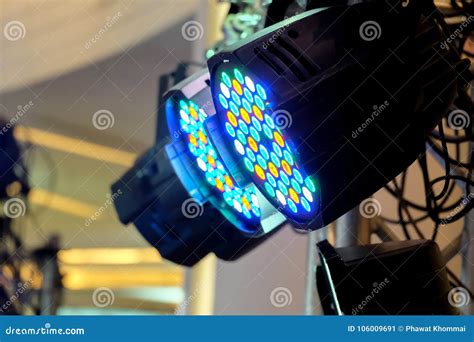 LED lighting equipment stock image. Image of green, electronic - 106009691