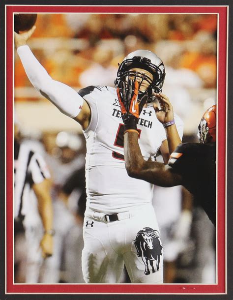 Patrick Mahomes Texas Tech Red Raiders Custom Framed Jersey Display ...