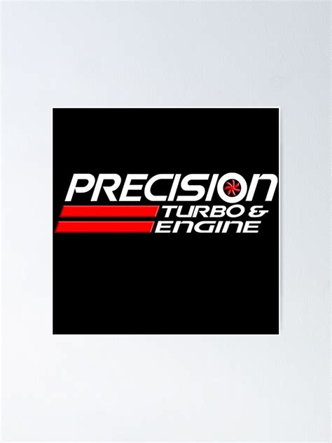 "Precision Turbo Car logo" Poster by Lanjutlah | Redbubble