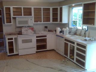 DONE! Painting Kitchen cabinets and doors! | Keith Rowley | Flickr