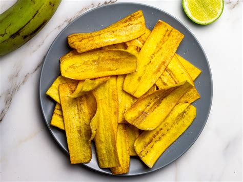 Fried Plantain Chips Recipe