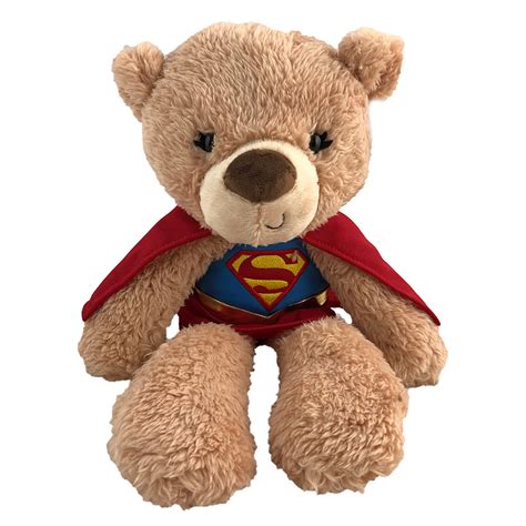 Embroidered Supergirl Plush Bear | 800Bear.com