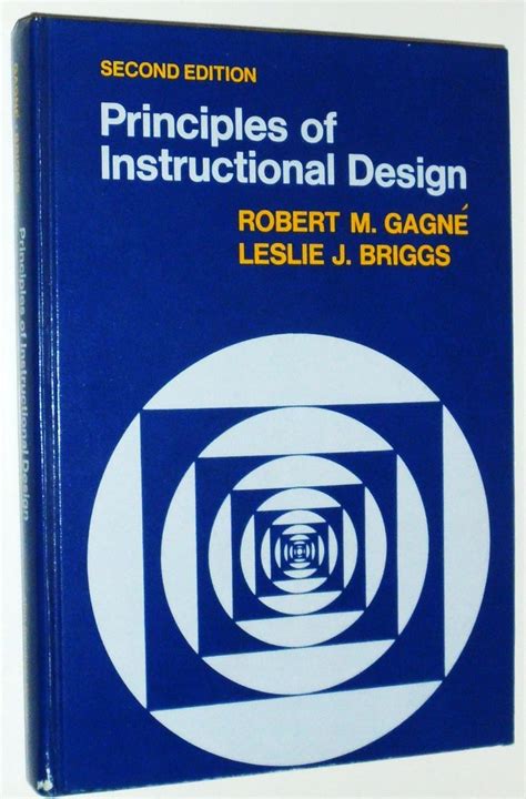 Principles of instructional design: Robert M. Gagne: 9780030408069 ...