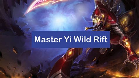 Master Yi Wild Rift Build 2024: Items, Runes, Combo [Pro] - Zathong