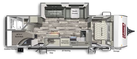 Coleman Toy Hauler Floor Plans | Wow Blog