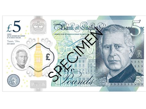 Ini Uang Kertas Baru Inggris dengan Gambar Wajah Raja Charles III | Tagar