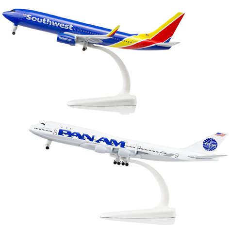 けまで Lose Fun Park（2 PCS Die-cast Airplanes Alloy Models） 1/300 Scale ...