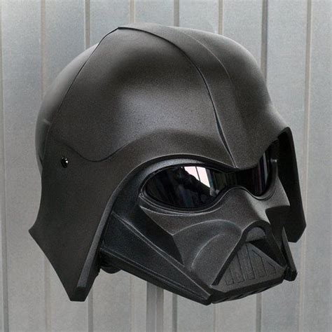 Darth Vader Motorcycle Helmet. DOT&ECE Certified. Painted Raptor U-pol ...