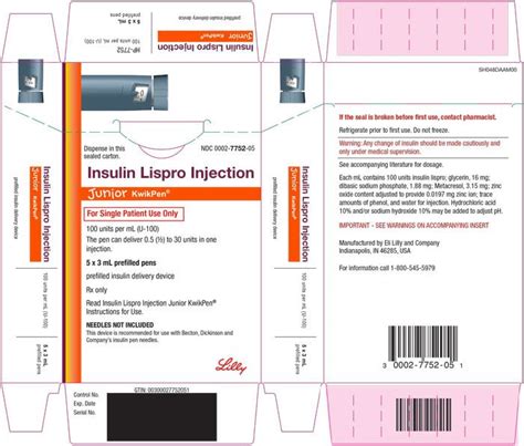 Insulin Lispro - FDA prescribing information, side effects and uses