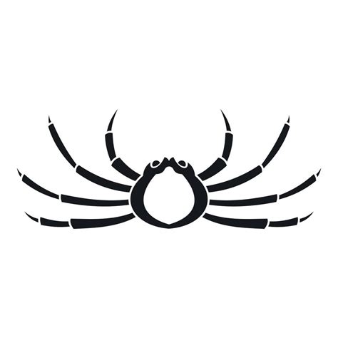 Japanese spider crab icon, simple style 14933226 Vector Art at Vecteezy