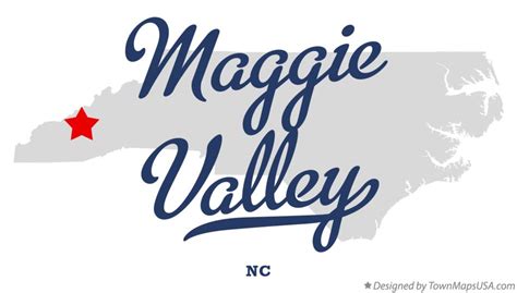 Map of Maggie Valley, NC, North Carolina