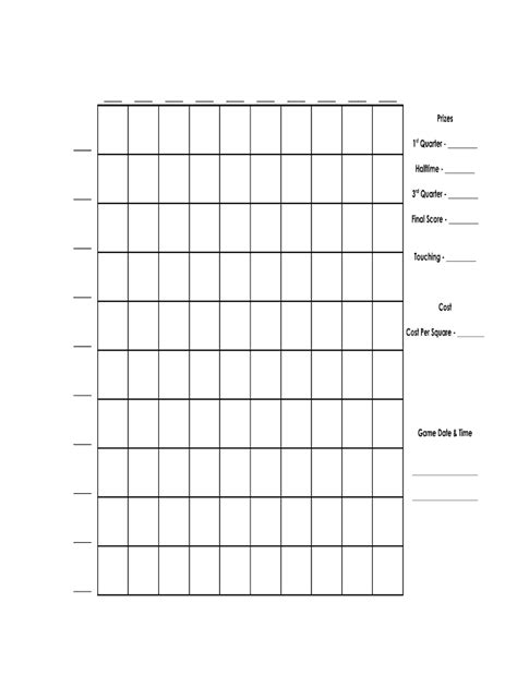 Football Pool Template Excel - Fill Online, Printable, Fillable, Blank ...