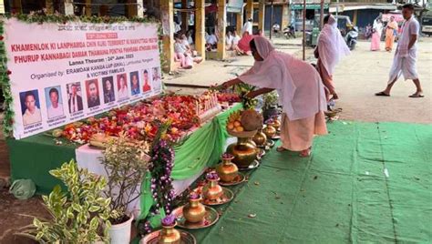 Ritual performed for Khamenlok attack victims