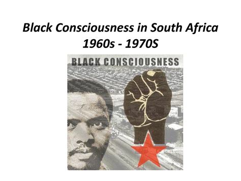 SOLUTION: History study notes topic 4 black consciousness movement - Studypool