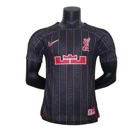 2022-2023 Liverpool LeBron James Pre-Match Player Version Soccer Jersey ...