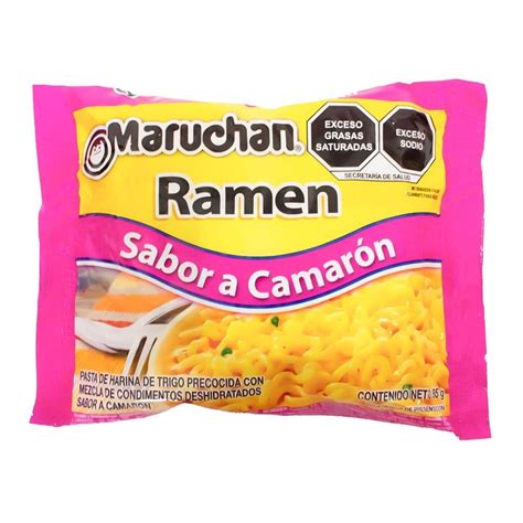 Sopa instantánea Maruchan ramen sabor camarón 85 g | Walmart