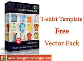 T–Shirt Template Free Vector Pack - Download Free Vector Art, Stock ...