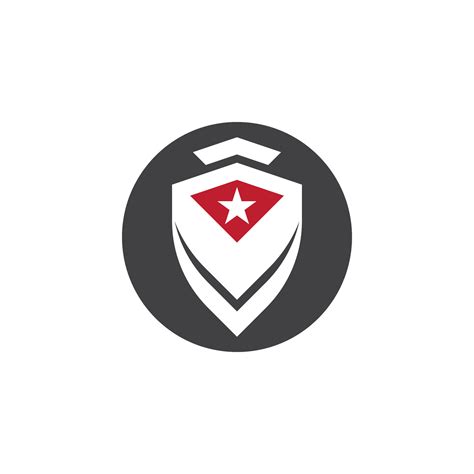 Shield Protection Logo Vector Illustration 34104418 Vector Art at Vecteezy