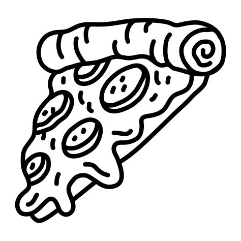 Pizza Slice vector icon 553607 Vector Art at Vecteezy