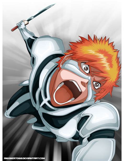 Ichigo Kurosaki Fullbring Form Angry | Daily Anime Art