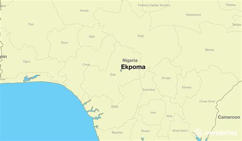 Where is Ekpoma, Nigeria? / Ekpoma, Edo Map - WorldAtlas.com