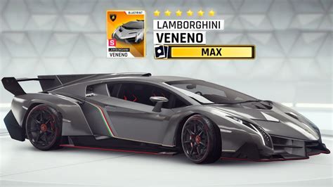 Asphalt 9 Legends - LAMBORGHINI VENENO - Fully Upgraded - YouTube