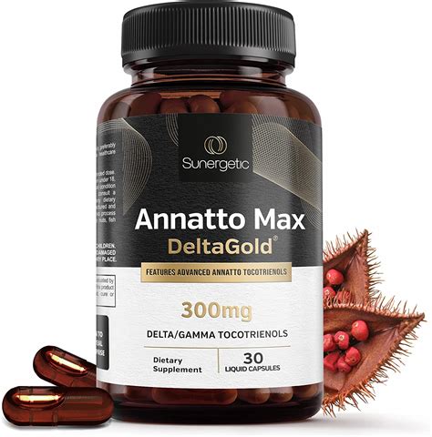 Premium Annatto Tocotrienol Supplement – Vitamin E Tocotrienols with D