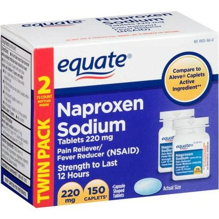 Equate Naproxen Sodium UPC & Barcode | upcitemdb.com