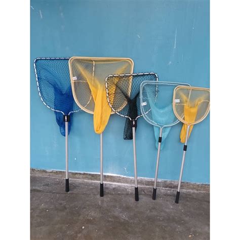 TANGGUK JARING IKAN / LANDING NET FISH ALUMINUM | Shopee Malaysia