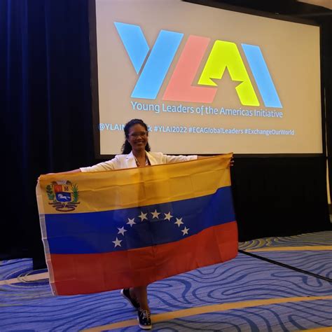 Joven líder zuliana, Josmar Tello, representante en el Programa YLAI 2022 en Estados Unidos.