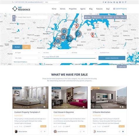 10+ Best Real Estate WordPress Themes & Templates for 2020