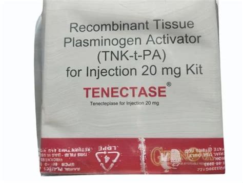 Tenectase 20mg Inj at | Tenecteplase Injections in Pune | ID: 2852089694597