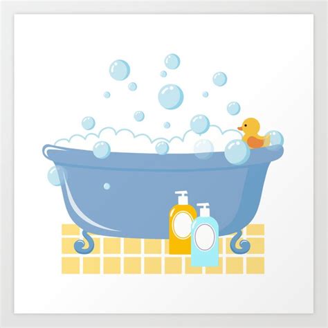 Bath Bubbles Clip Art