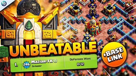 The Unbeatable TH16 Base that Held 12 War Hits in a Row! – Blueprint CoC