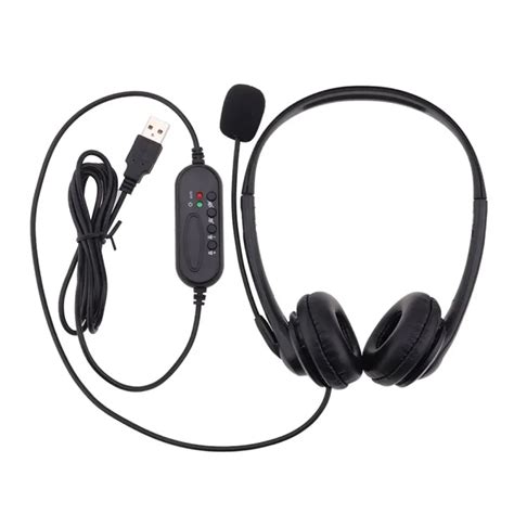 USB Type Call Center Noise Cancelling Headset with Microphone | Lazada PH