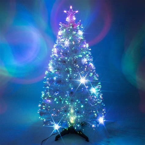 White Fibre Optic Christmas Tree 4ft - Christmas Recipes 2021