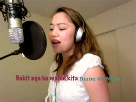 Bakit nga ba mahal kita - Roselle Nava (Cover) - Diane de Mesa - YouTube