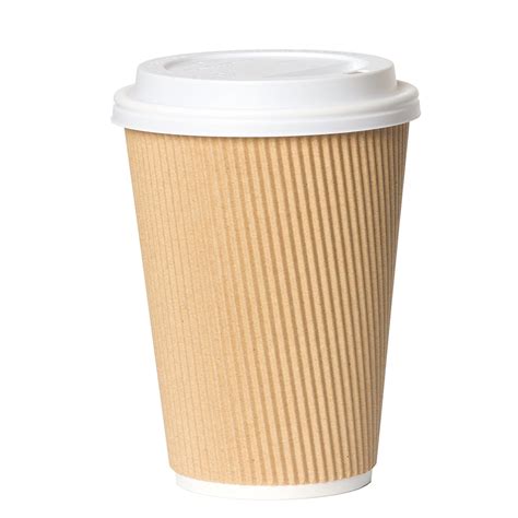 12oz Disposable Raised Coffee Cup Lid | John Black & Sons