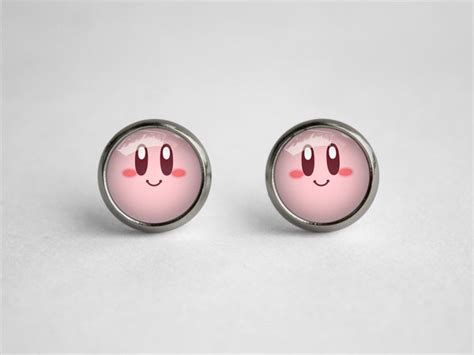 Kirby earrings – Trinket Geek