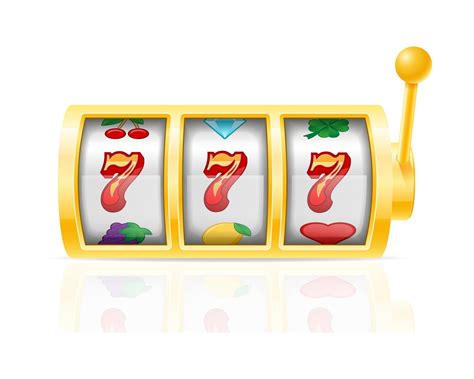 casino slot machine stock vector illustration isolated on white ...