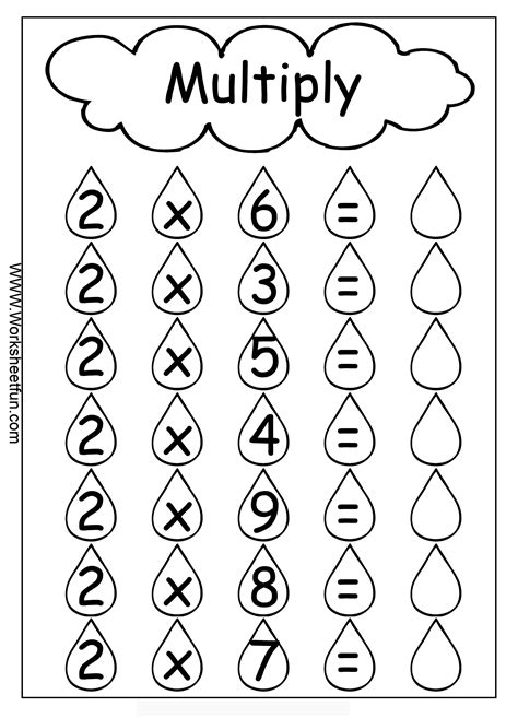 Multiplication – 11 Worksheets / FREE Printable Worksheets – Worksheetfun