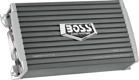 Boss Audio 1600W Armor Full Range Class A/B 4 Channel Stable Amplifier ...