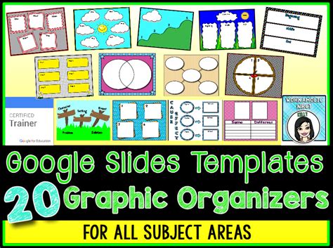 20 Google Slides Graphic Organizer Templates