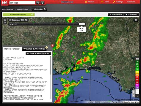 New Feature: NWS Marine Forecast Zones and Warnings - WeatherFlow