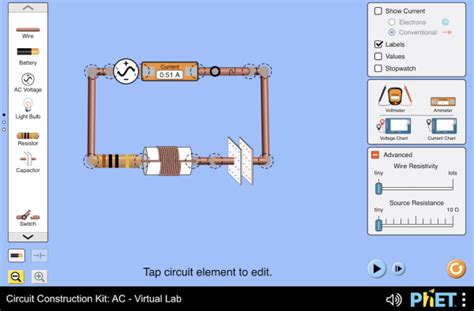 ‪Circuit Construction Kit: AC - Virtual Lab‬